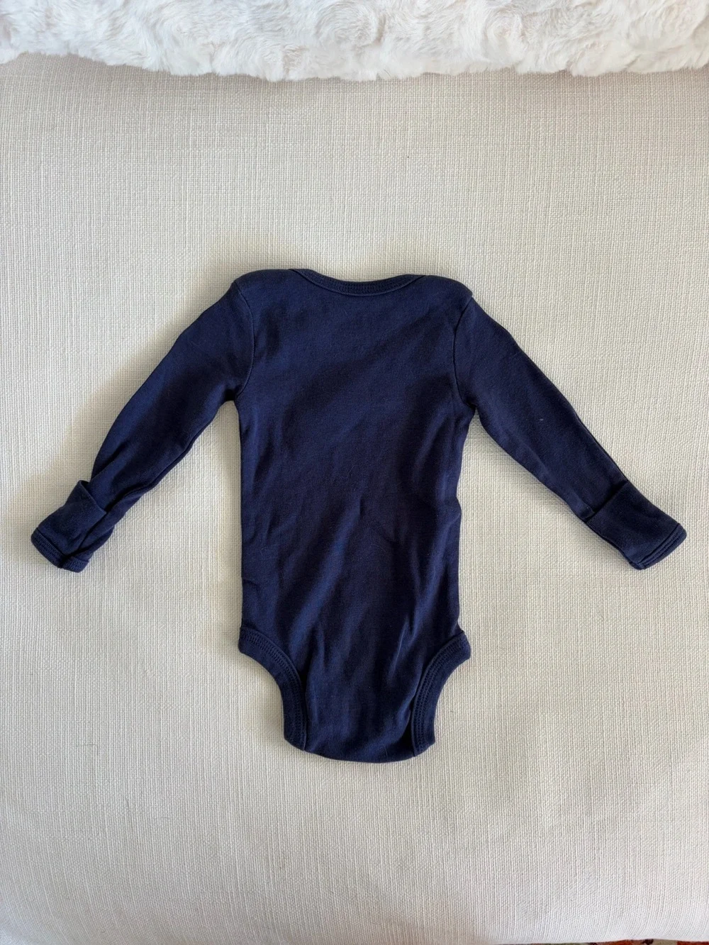 Set of 3 Carter's Bear Theme Long-Sleeve Onesies